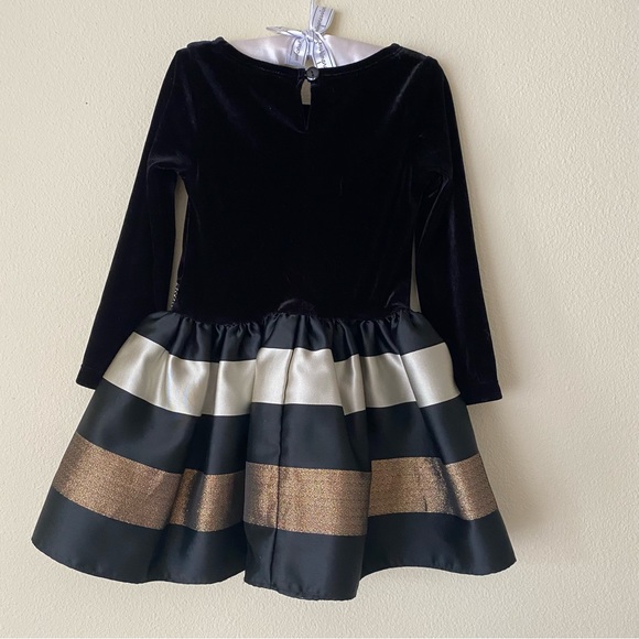 Sweet Heart Rose Toddler Long Sleeve Dress - Picture 4 of 7